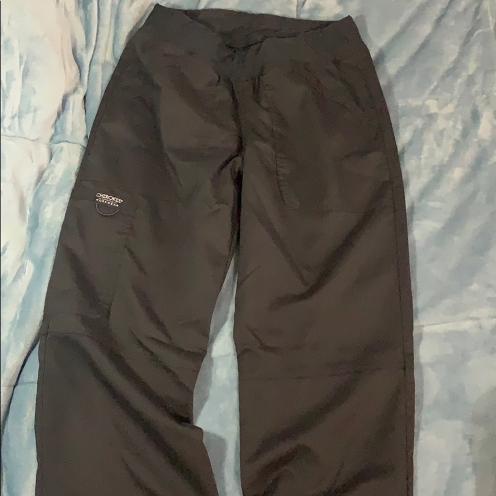 Cherokee gray scrub pant